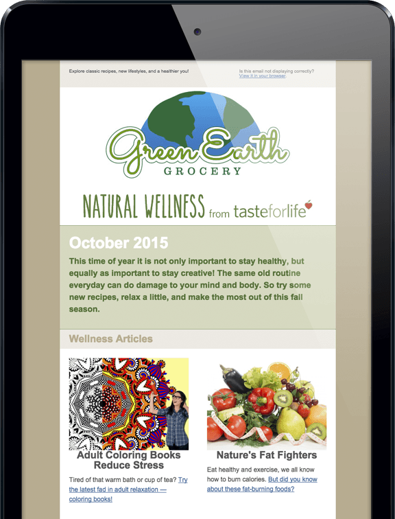 Taste for Life magazine