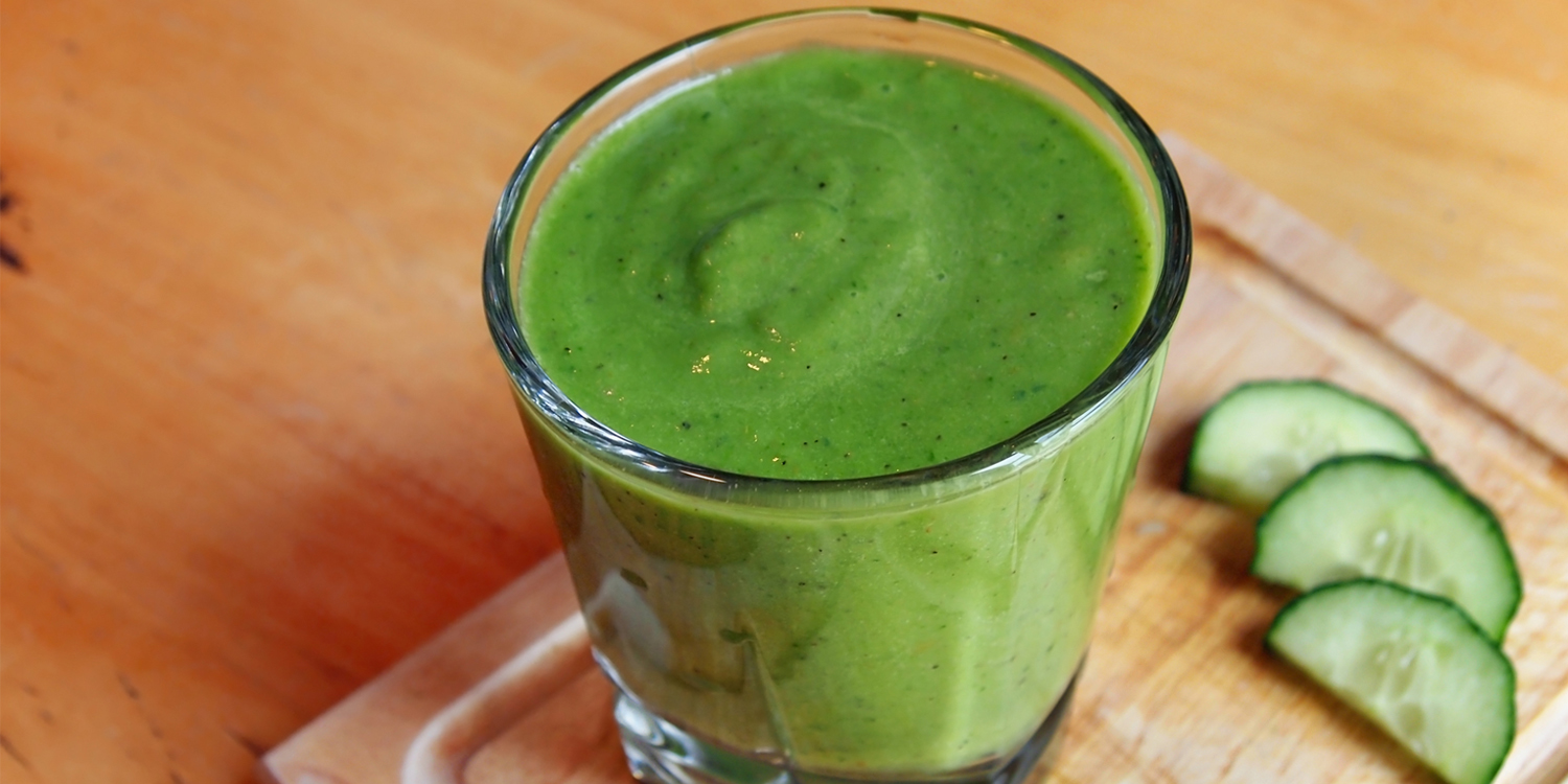 A green smoothie