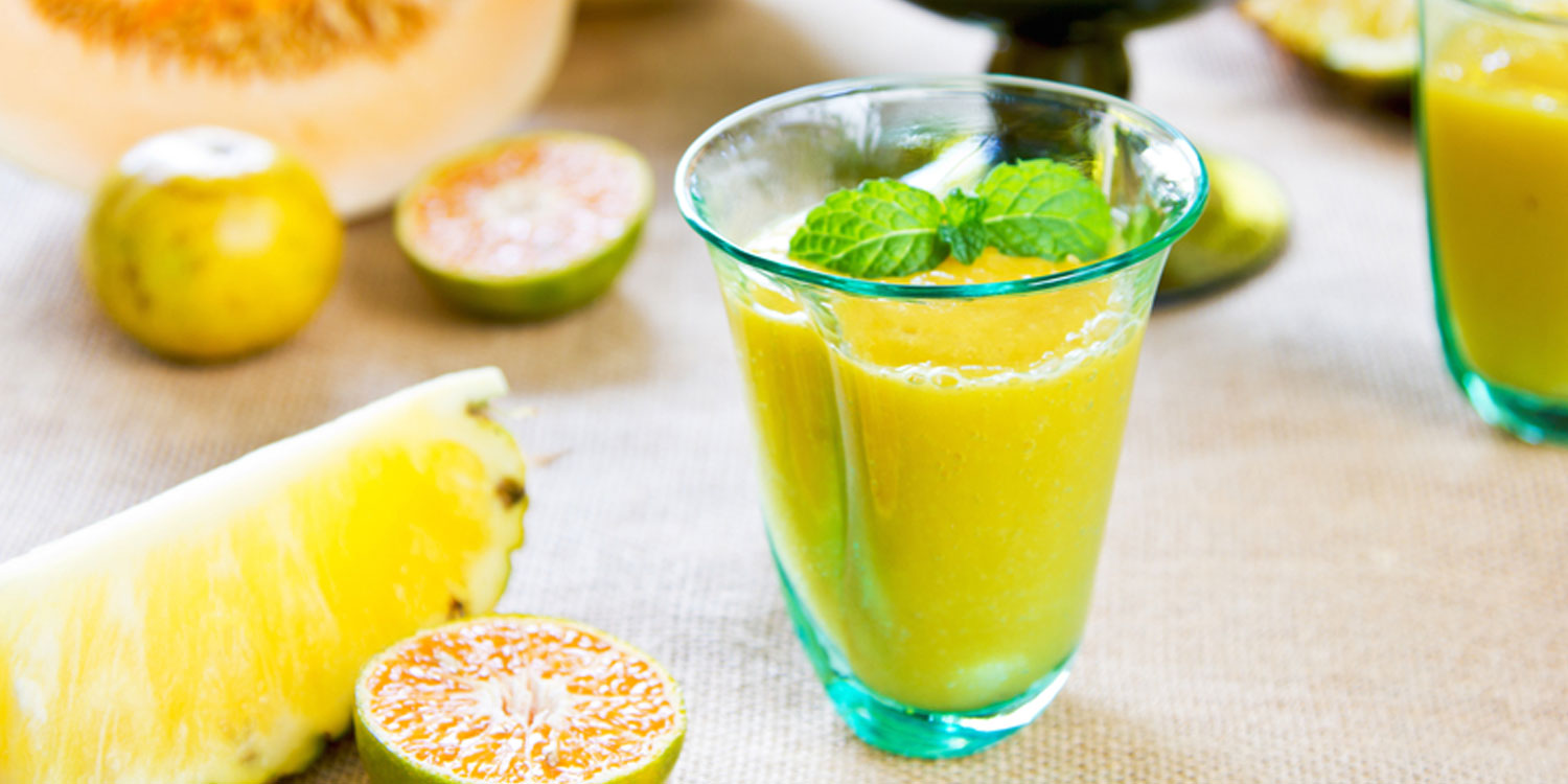 Orange Pineapple smoothie.