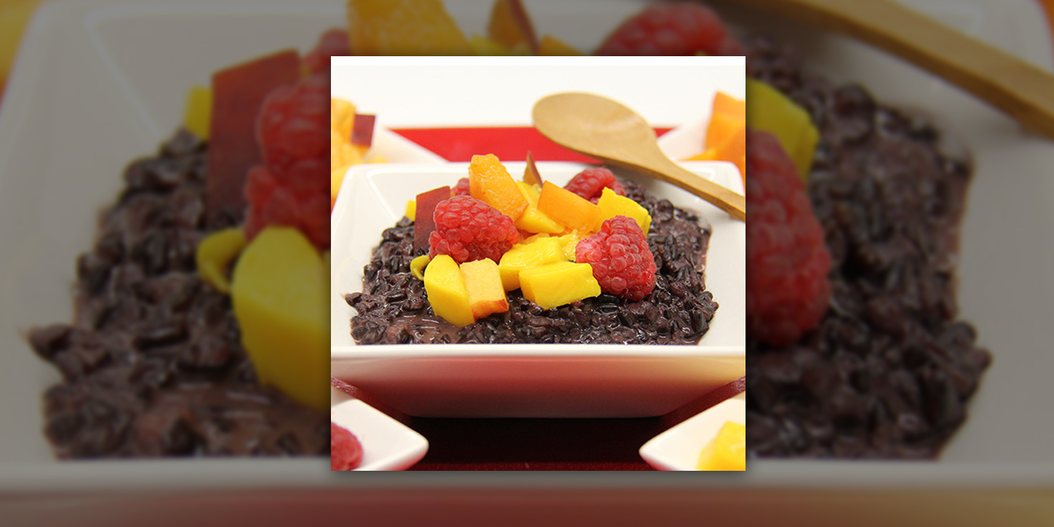 Thai Coconut Black Rice Pudding