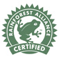 Rainforest Alliance label
