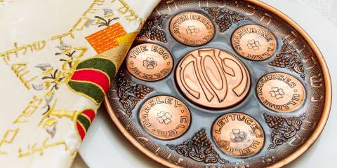 passover seder plate