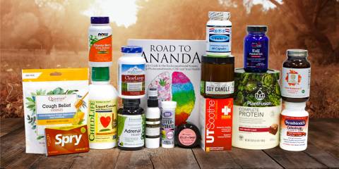 a giant giveaway of all-natural health and wellness products