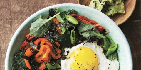 Buddha Bowls with Avocado Sauce
