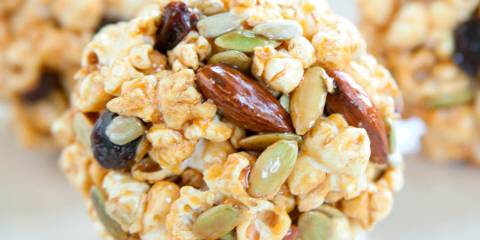Wild Berry Popcorn Balls