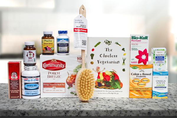 A wide variety of all-natural supplements, and more