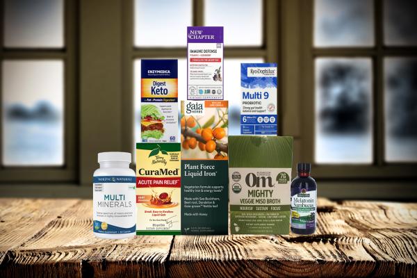 a wide variety of all-natural supplements