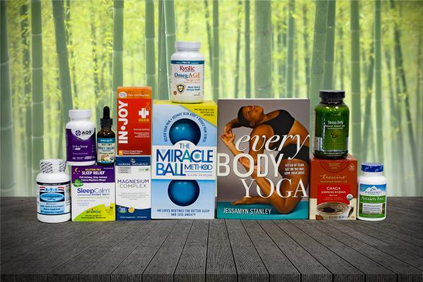 supplements for mind and body, plus physical therapy products