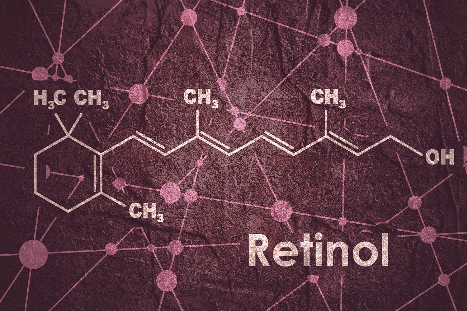 the chemical structure of vitamin a, also called retinol