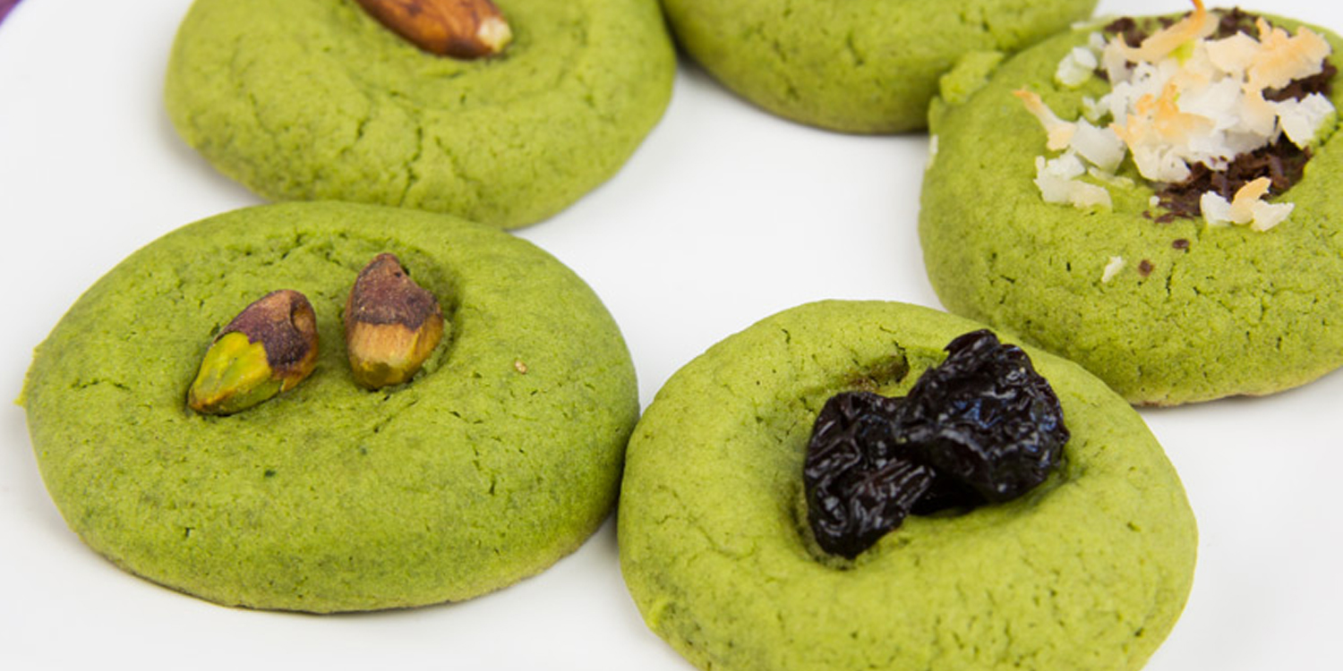 Matcha Cookie Bites