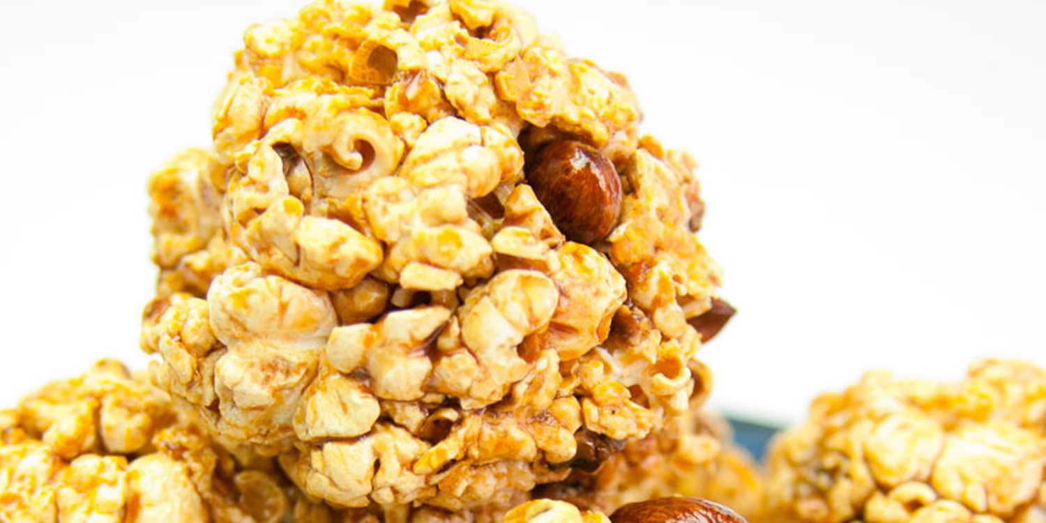 Almond Popcorn Balls