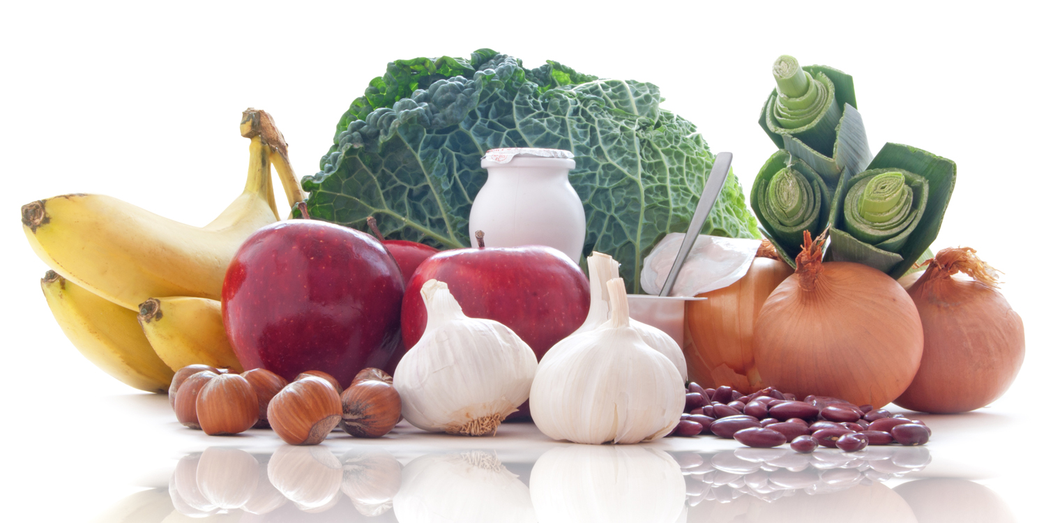 garlic and probiotic foods